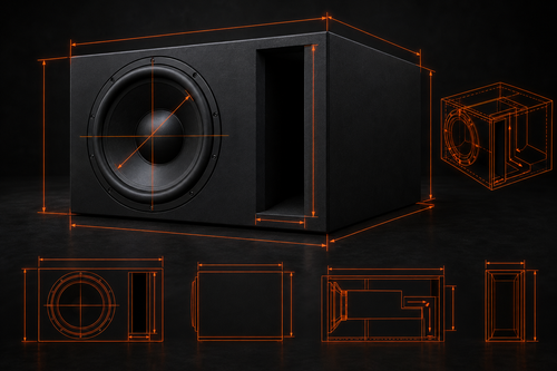 18 inch single sub slot ported enclosure design